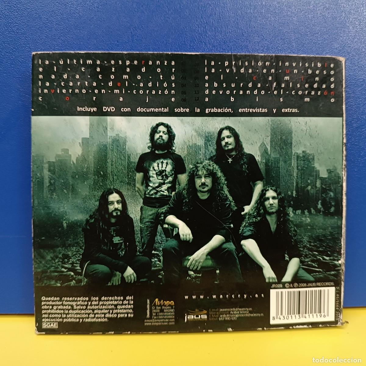 CDs de m&uacute;sica: WARCRY - REVOLUCION - CD + DVD - Foto 2