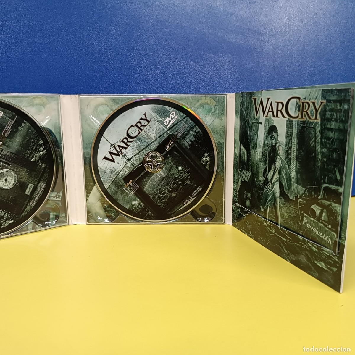 CDs de m&uacute;sica: WARCRY - REVOLUCION - CD + DVD - Foto 5