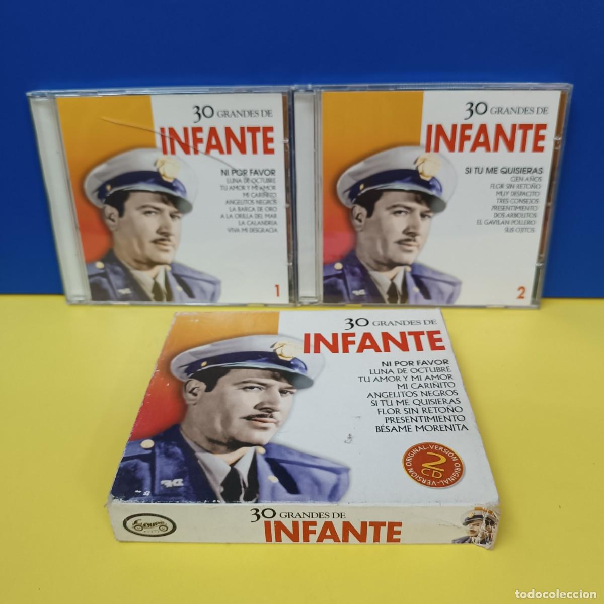 CDs de m&uacute;sica: 30 GRANDES DE INFANTE - CD X2 - Foto 1