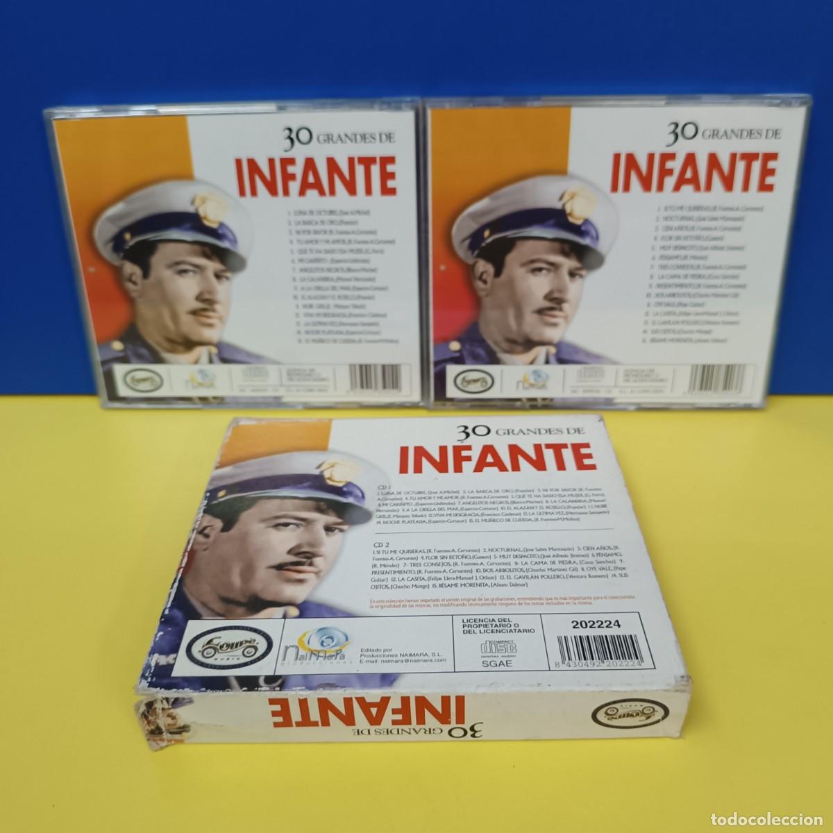 CDs de m&uacute;sica: 30 GRANDES DE INFANTE - CD X2 - Foto 2