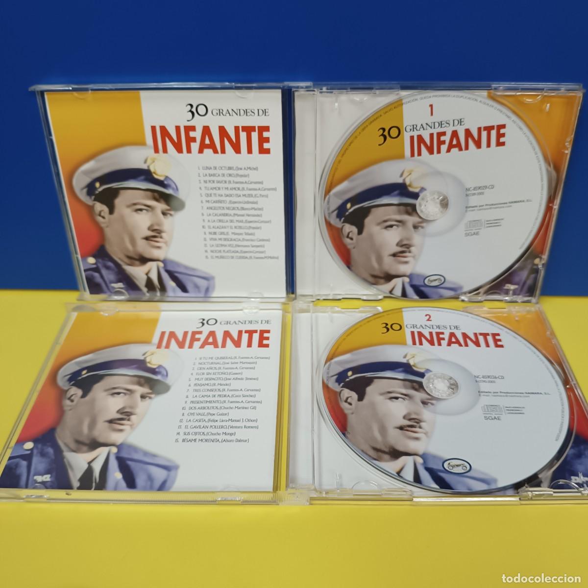 CDs de m&uacute;sica: 30 GRANDES DE INFANTE - CD X2 - Foto 3