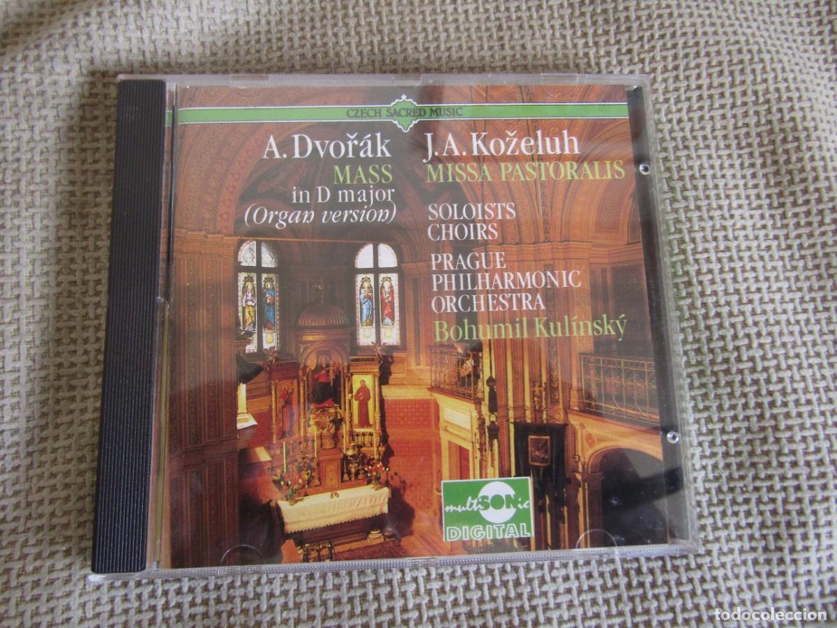 Music CDs: A.Dvor&aacute;k - Mass - J.A.Kozeluh - Missa Pastoralis - Bohumil Kul&iacute;nsk&yacute; - CD 1991