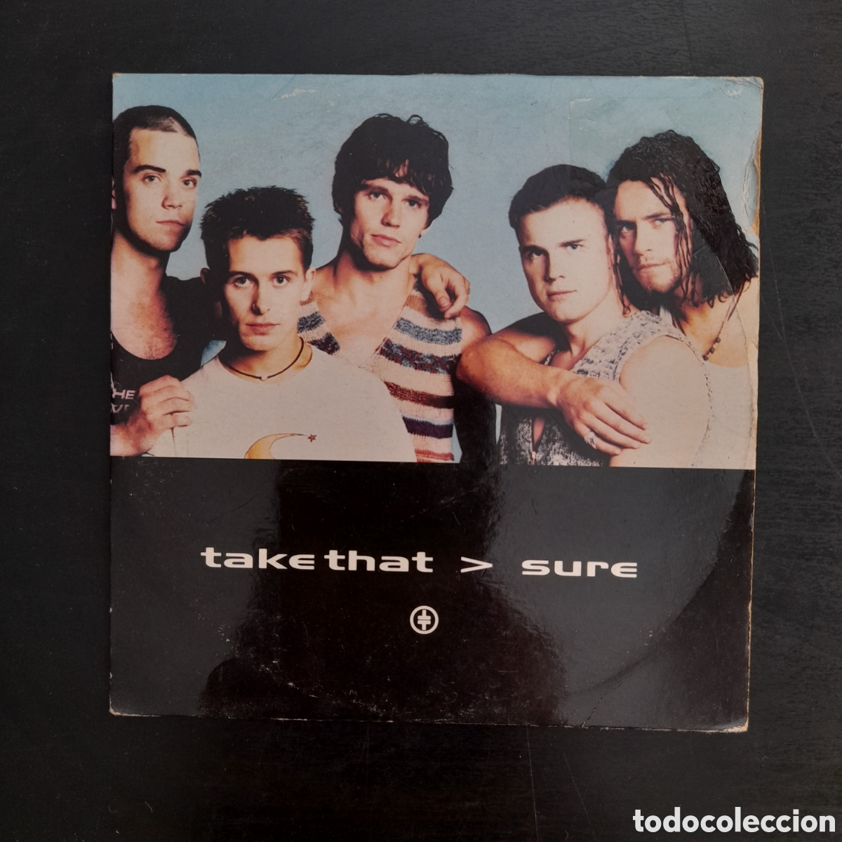 CDs de m&uacute;sica: Take That &ndash; Sure. CD, Single, Cardboard 1994 Espa&ntilde;a - Foto 1