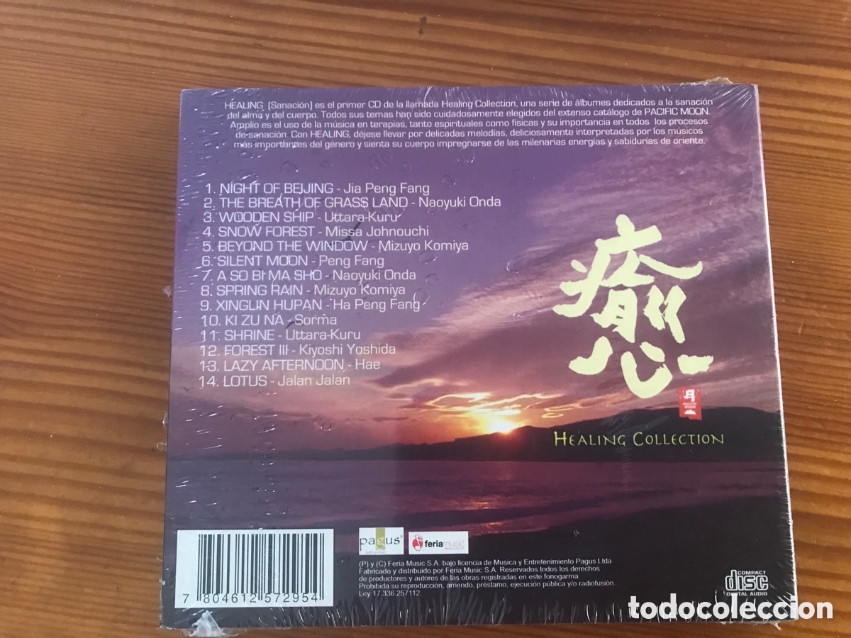 CDs de m&uacute;sica: Healing collection. Pac&iacute;fico moon. Primer Cd. - Foto 3