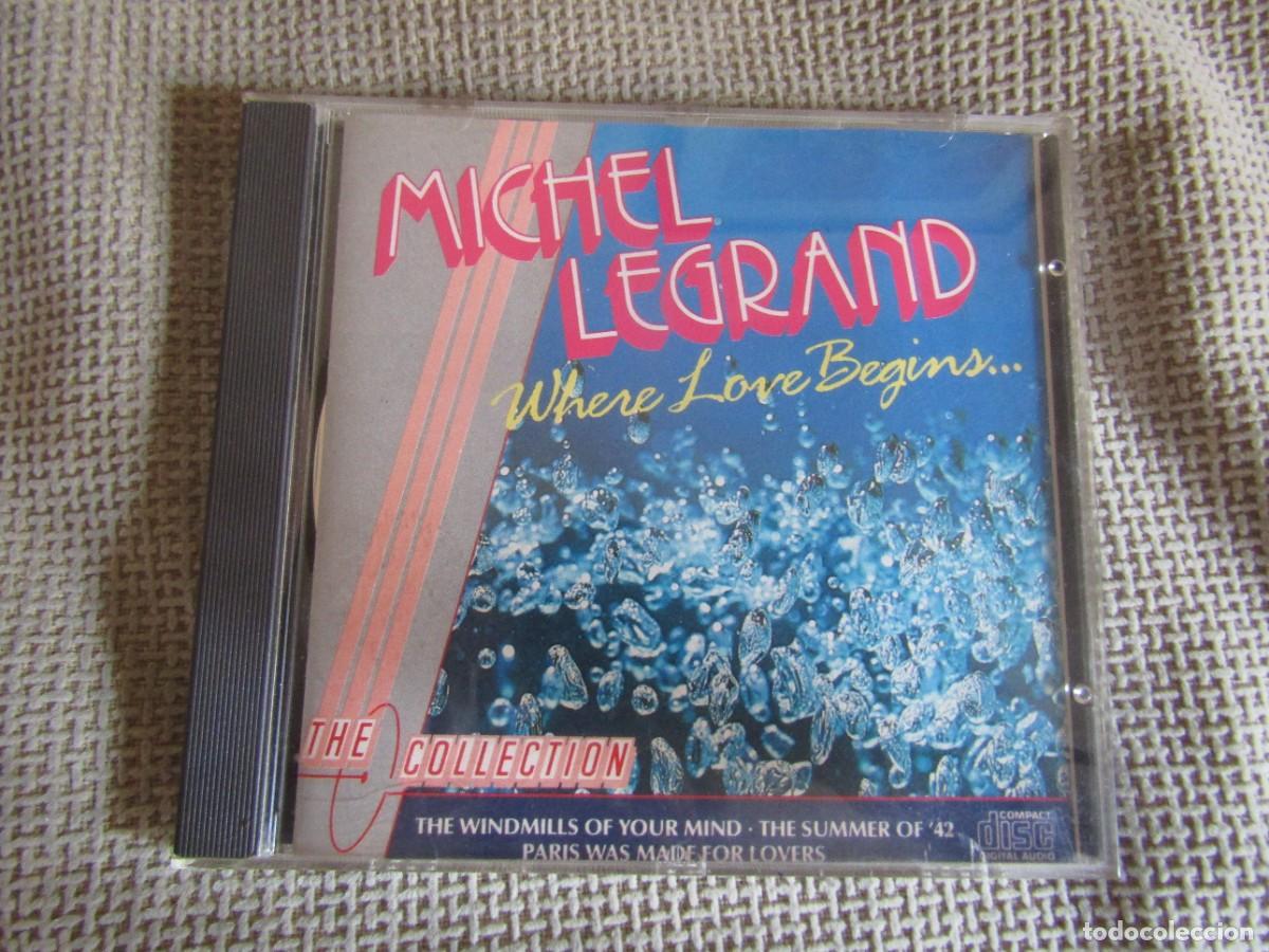 CDs de m&uacute;sica: Michel Legrand - Where Love Begins - CD 1987 - Foto 1