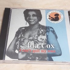 CDs de Música: IDA COX / I CAN'T QUIT MY MAN / CD-AFFINITY-1991 / 19 TEMAS / DE LUJO.
