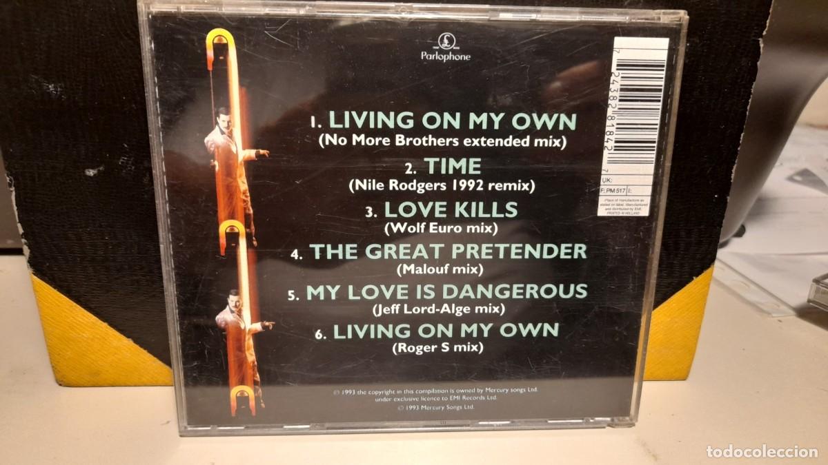 CDs de m&uacute;sica: CD FREDDIE MERCURY ( QUEEN ): REMIXES - Foto 2