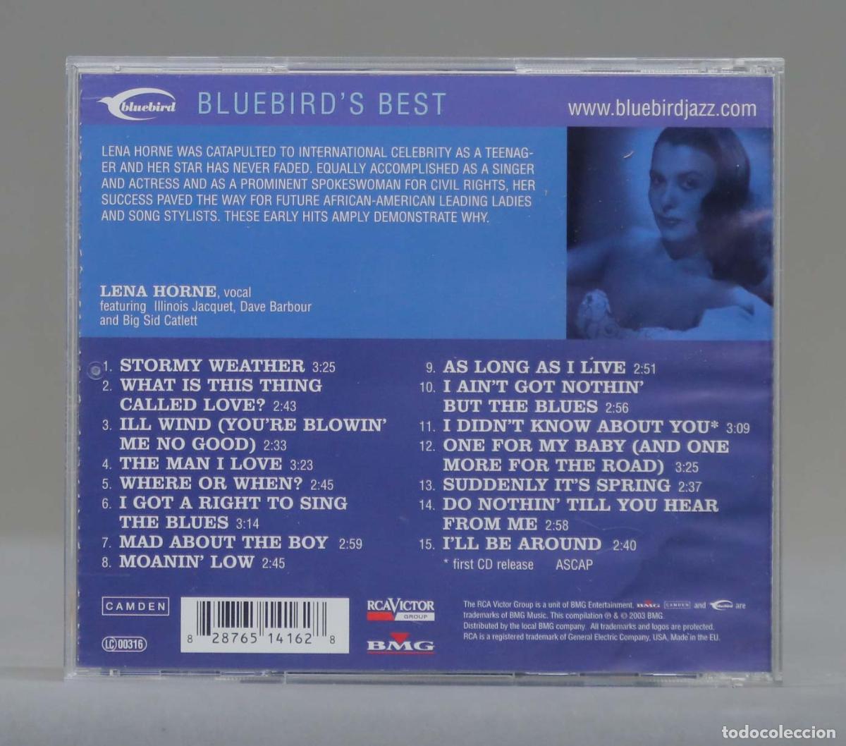 CDs de m&uacute;sica: CD. Lena Horne &ndash; The Young Star - Foto 2
