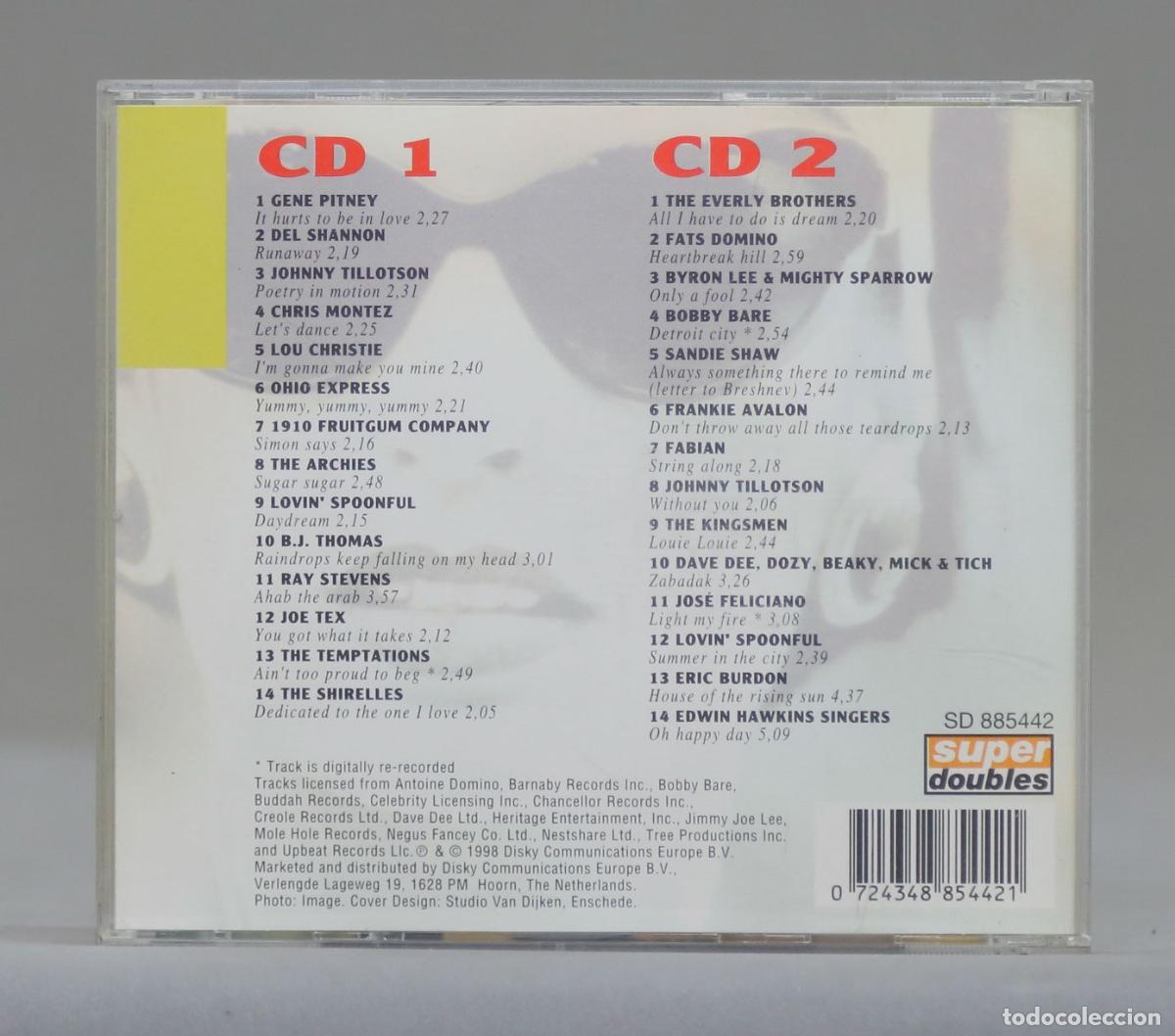CDs de m&uacute;sica: 2 CD. Various &ndash; More Sixties Smash Hits - Foto 2