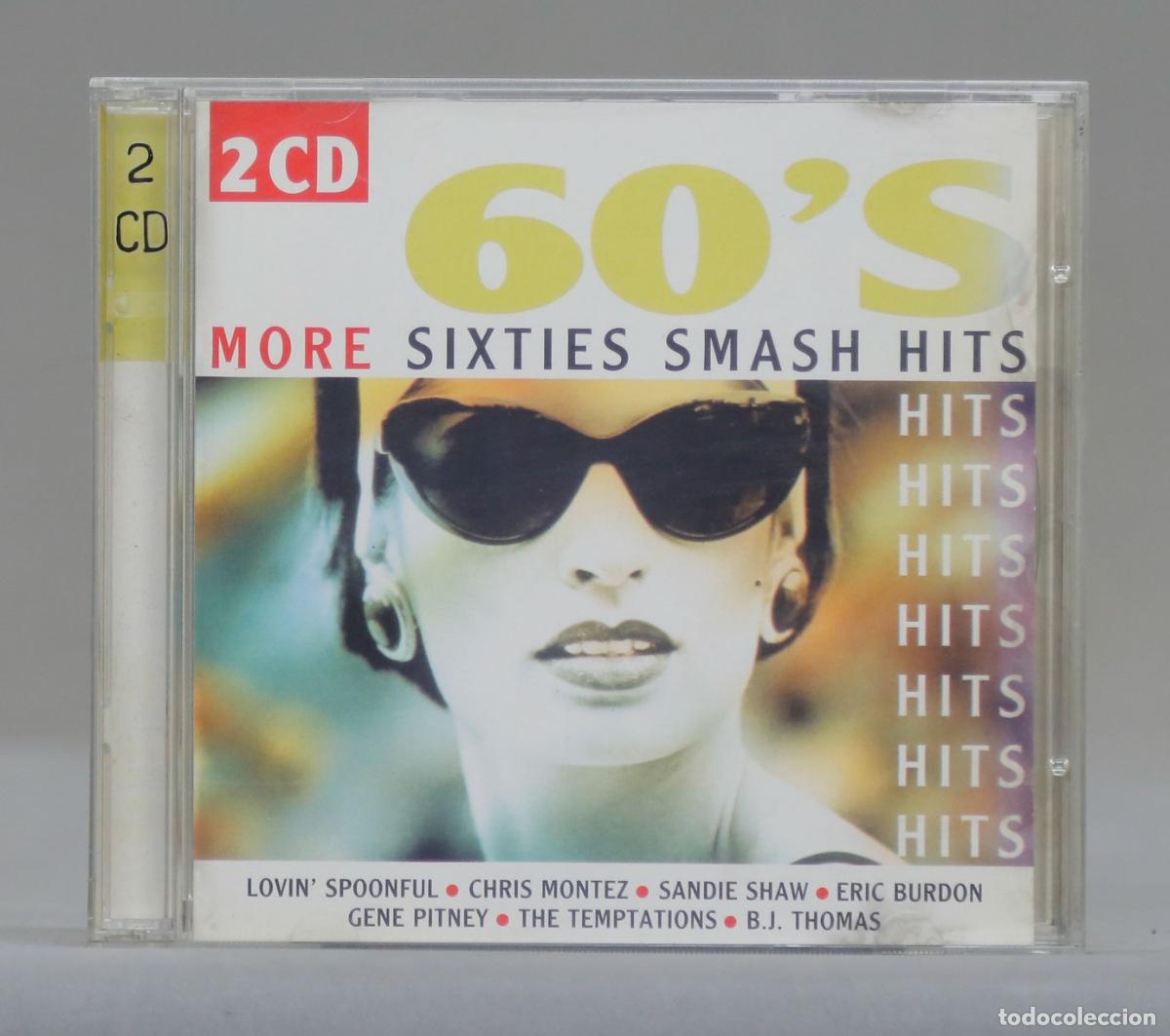 CDs de m&uacute;sica: 2 CD. Various &ndash; More Sixties Smash Hits - Foto 1