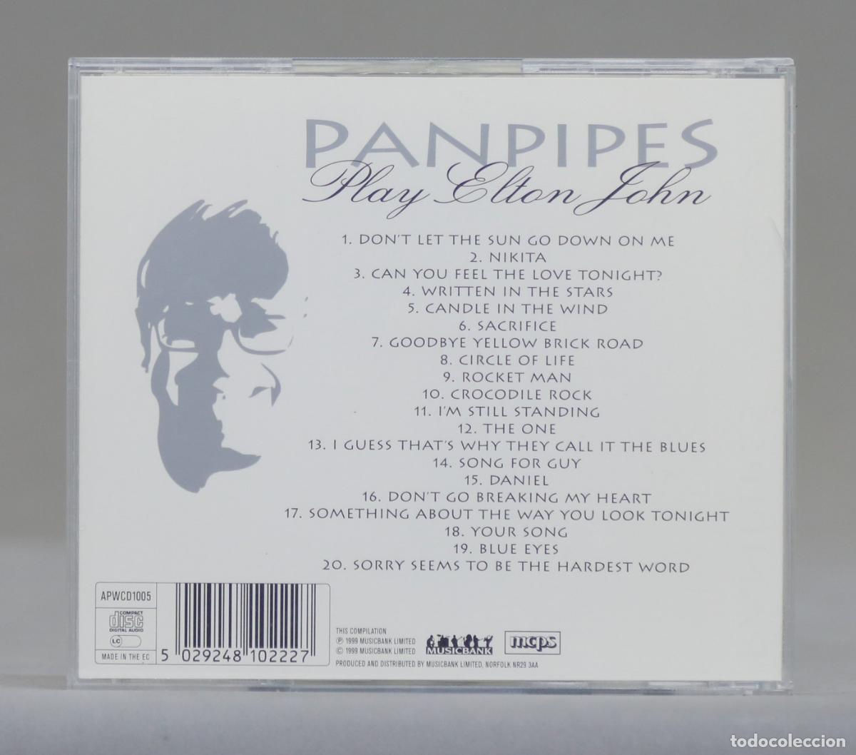 CDs de m&uacute;sica: CD. Panpipes &ndash; Play Elton John - Foto 2