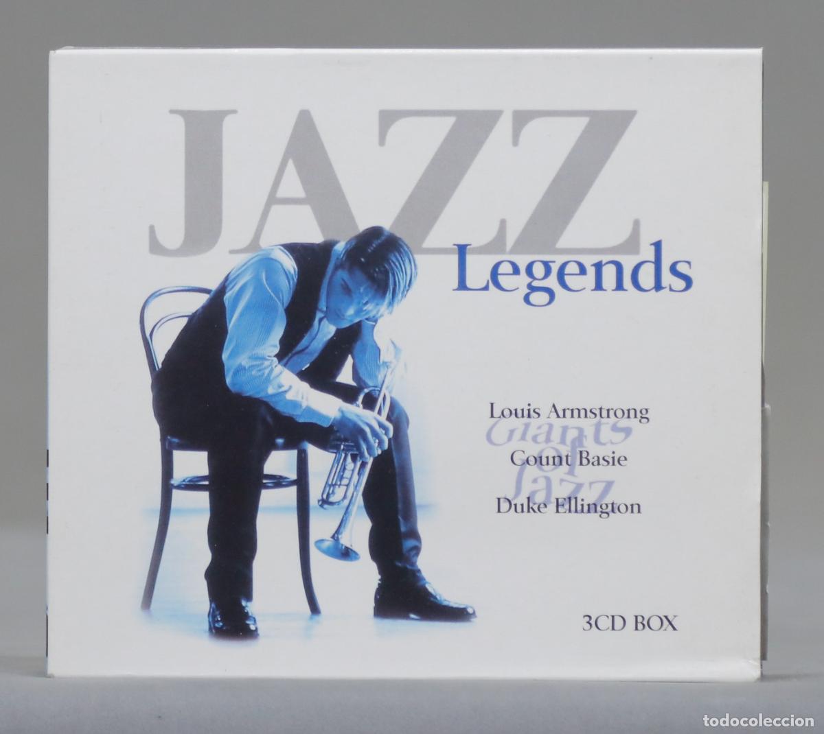 CDs de m&uacute;sica: 3 CD. JAZZ LEGENDS - Foto 1