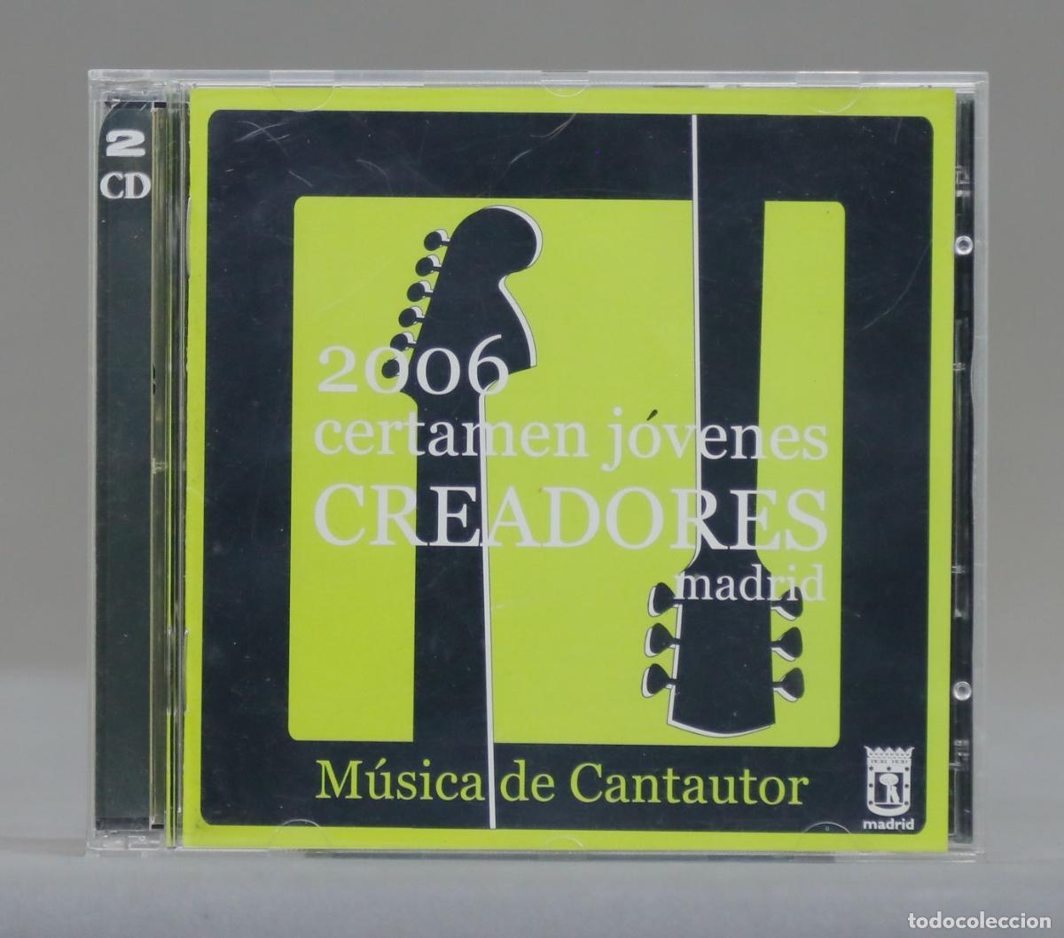 CDs de m&uacute;sica: 2 CD. 2006 CERTAMEN JOVENES CREADORES. MADRID - Foto 1