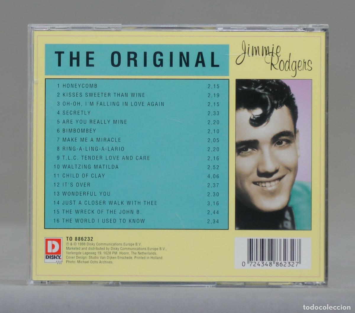 CDs de m&uacute;sica: CD. Jimmie Rodgers &ndash; The Original - Foto 2