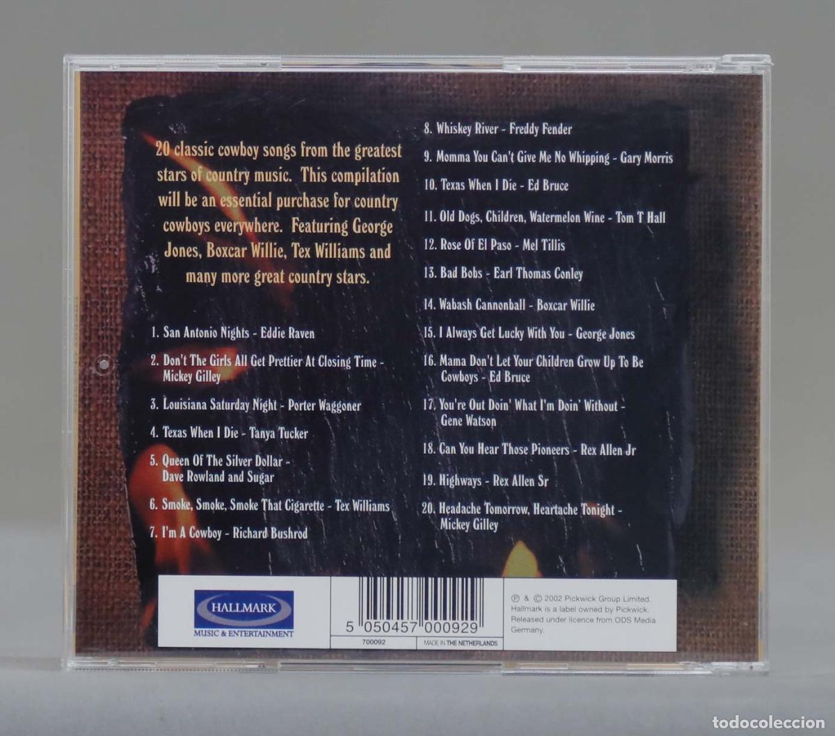 CDs de m&uacute;sica: CD. Cowboy Classics - Foto 2