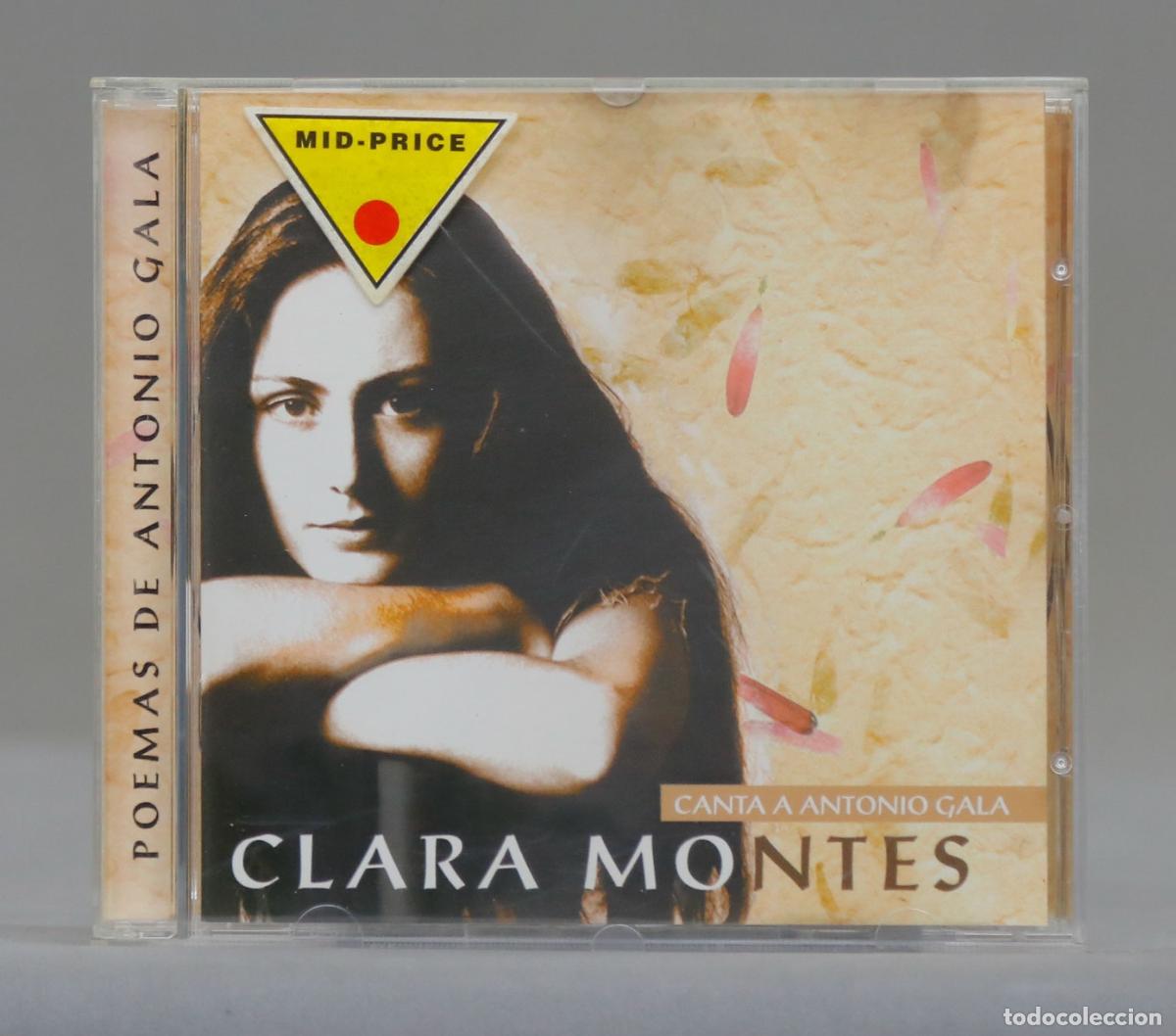 CDs de m&uacute;sica: CD. Clara Montes &ndash; Canta A Antonio Gala - Foto 1
