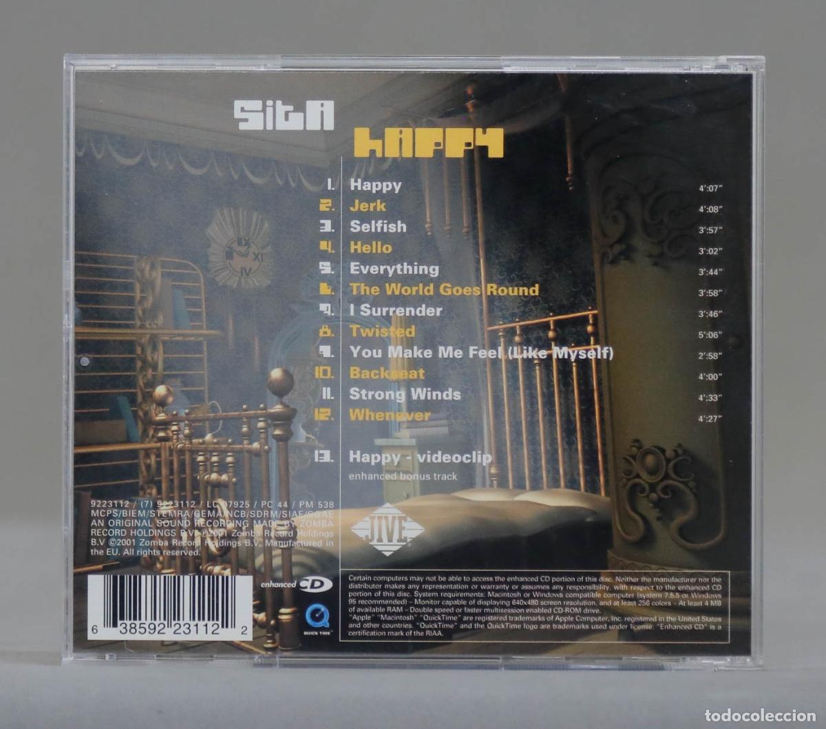 CDs de m&uacute;sica: CD. Sita &ndash; Happy - Foto 2