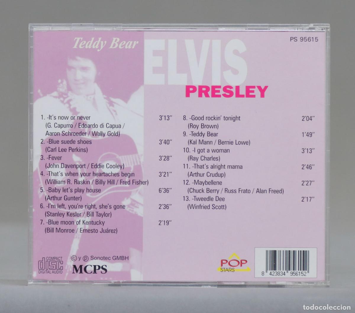 CDs de m&uacute;sica: CD. Elvis Presley &ndash; Teddy Bear - Foto 2
