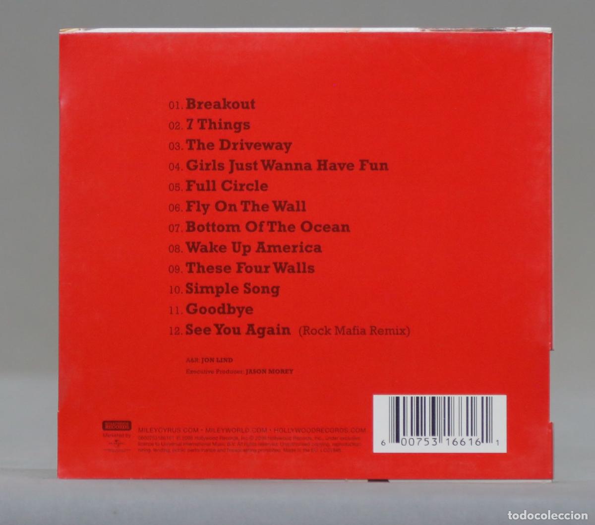 CDs de m&uacute;sica: CD. Miley Cyrus &ndash; Breakout - Foto 2
