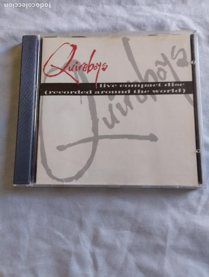 CDs de m&uacute;sica: QUIREBOYS LIVE - Foto 1