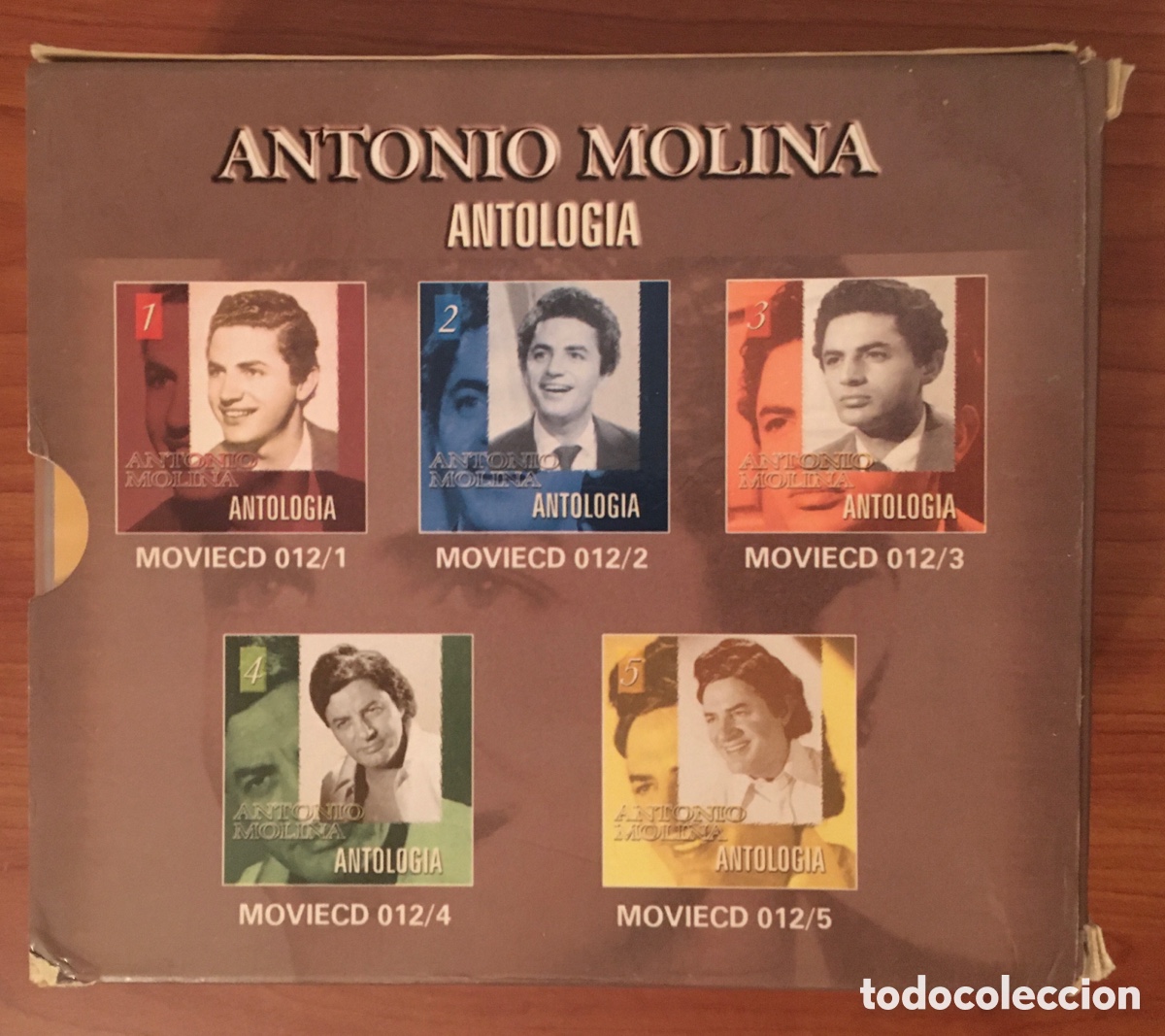 CDs de m&uacute;sica: Antolog&iacute;a de Antonio Molina - Foto 2