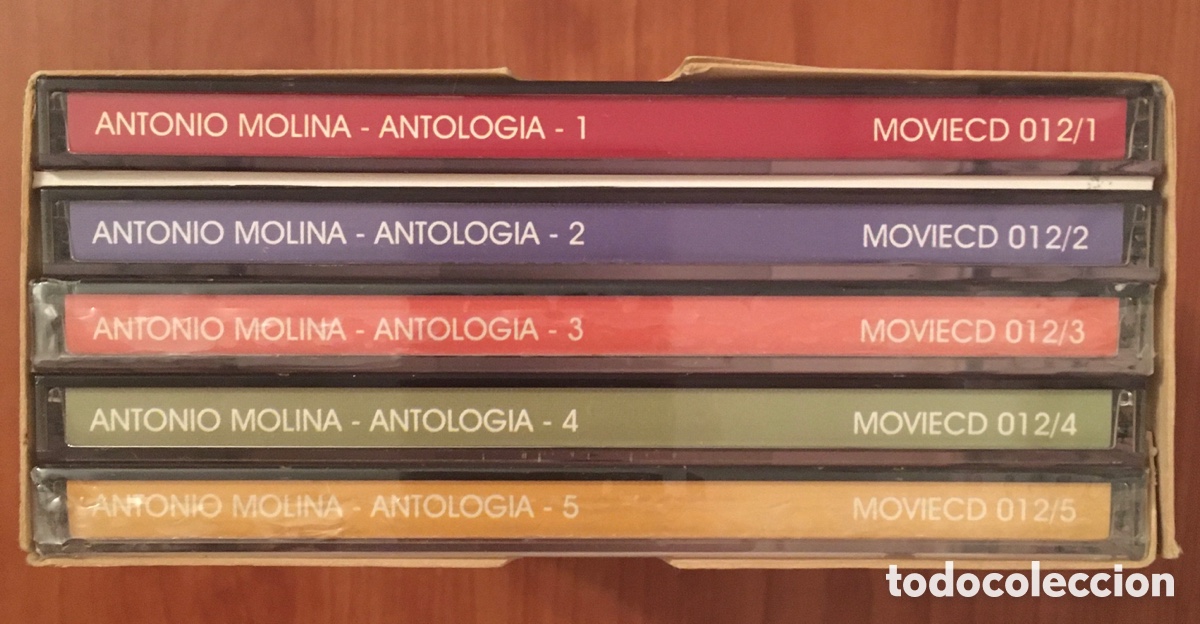 CDs de m&uacute;sica: Antolog&iacute;a de Antonio Molina - Foto 3