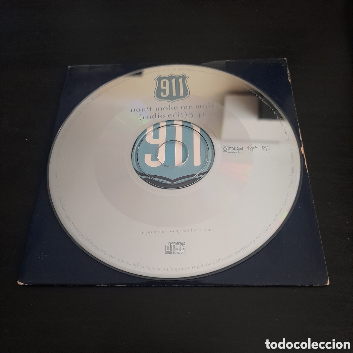 CDs de m&uacute;sica: 911 &ndash; Dont Make Me Wait. CD, Single, Promo 1996 UK - Foto 3