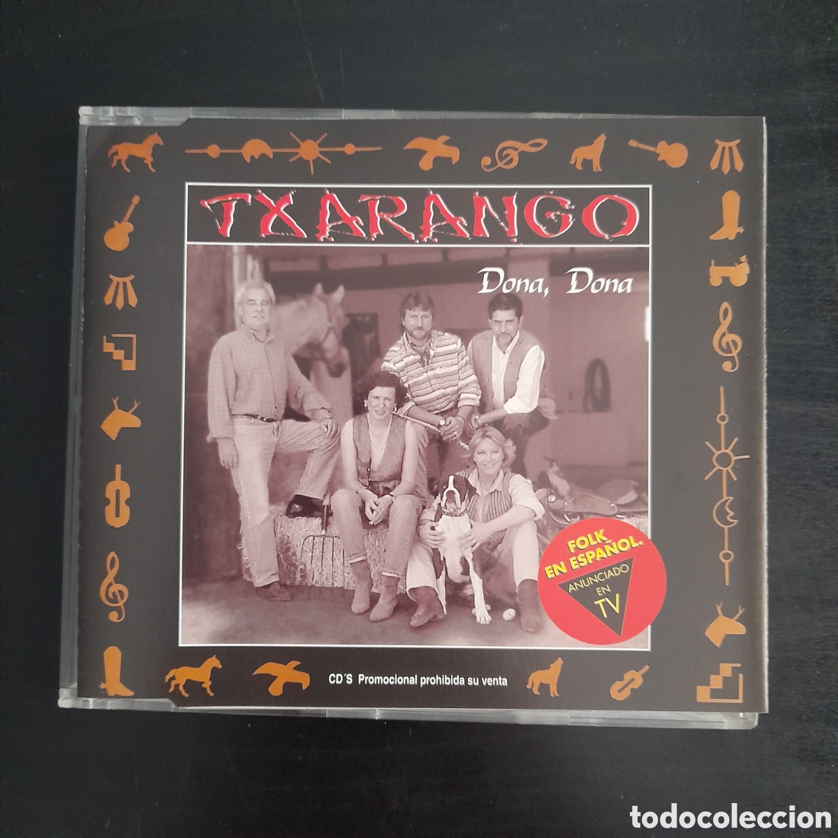 CDs de m&uacute;sica: Txarango &ndash; Dona, Dona. CD, Single 1996 - Foto 1