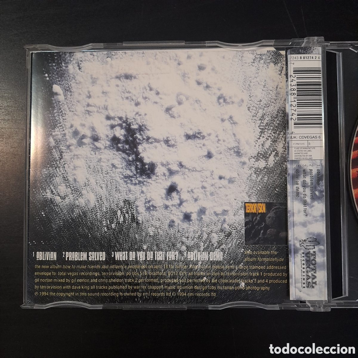 CDs de m&uacute;sica: Terrorvision &ndash; Oblivion. CD, Single 1994 Europa - Foto 3