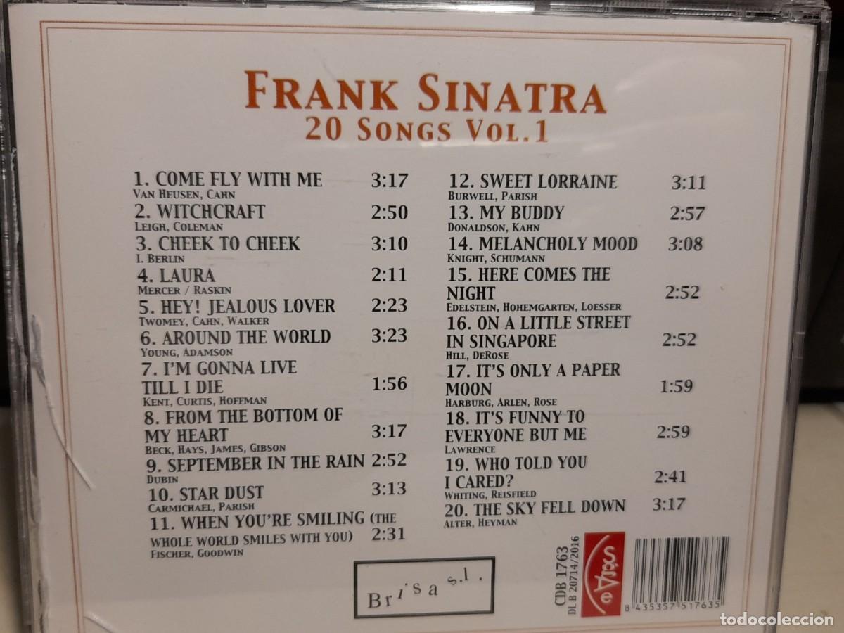 CDs de m&uacute;sica: FRANK SINATRA : 100 SONGS ( PACK DE 5 CD&acute;S ) - Foto 3
