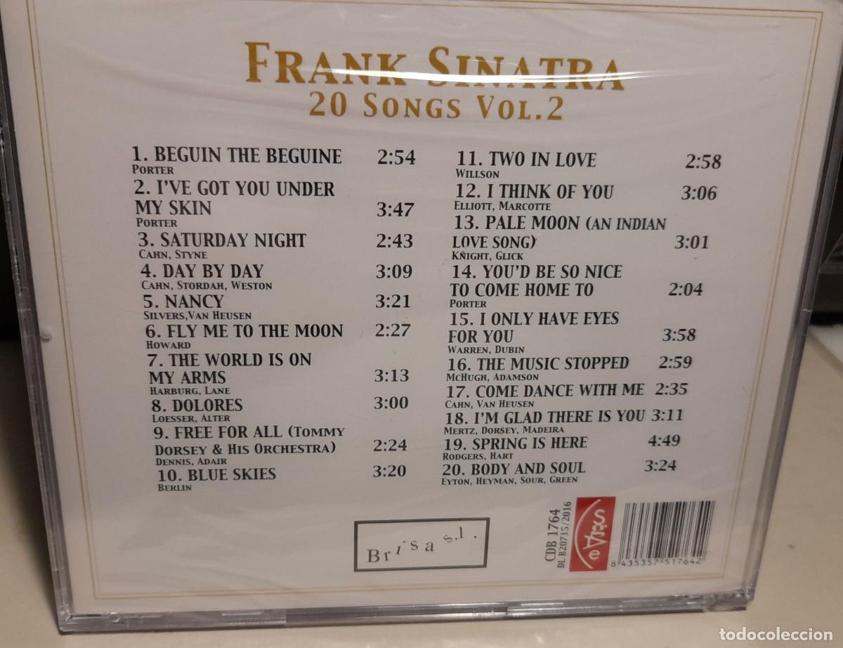 CDs de m&uacute;sica: FRANK SINATRA : 100 SONGS ( PACK DE 5 CD&acute;S ) - Foto 4