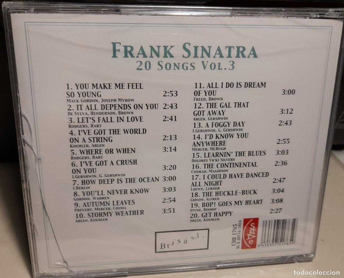 CDs de m&uacute;sica: FRANK SINATRA : 100 SONGS ( PACK DE 5 CD&acute;S ) - Foto 5
