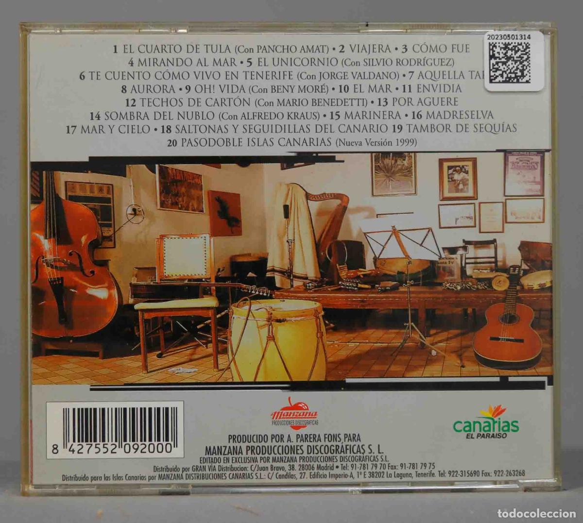 CDs de m&uacute;sica: CD. Los Sabande&ntilde;os &ndash; Platino - Foto 2