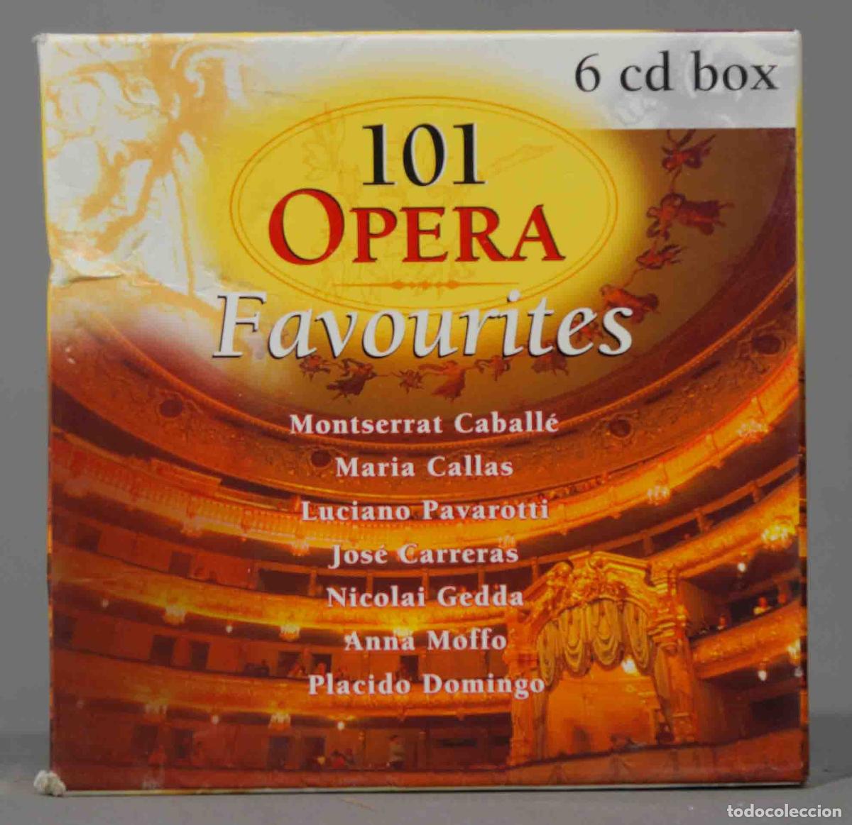 CDs de m&uacute;sica: 6 CD. Various &ndash; 101 OPERA Favourites - Foto 1