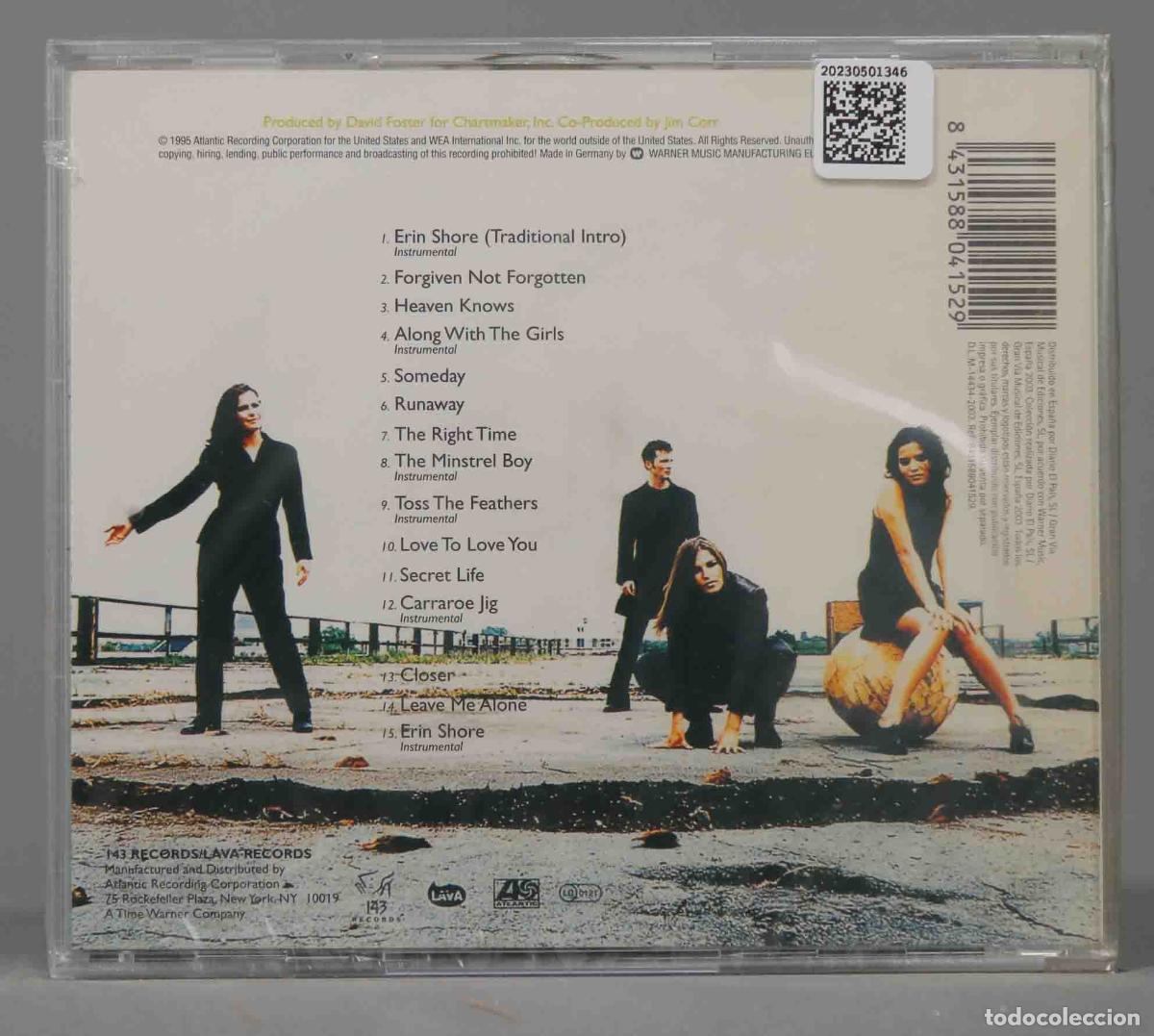 CDs de m&uacute;sica: CD. The Corrs &ndash; Forgiven, Not Forgotten. PRECINTADO - Foto 2