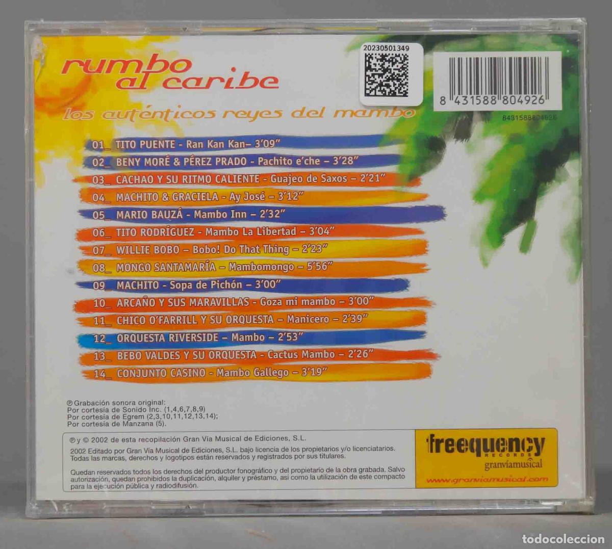 CDs de m&uacute;sica: CD. Various &ndash; Los Aut&eacute;nticos Reyes Del Mambo. PRECINTADO - Foto 2