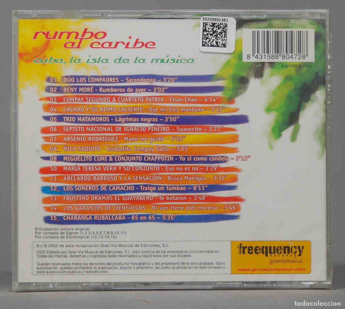 CDs de m&uacute;sica: CD. Cuba, La Isla De La M&uacute;sica. PRECINTADO - Foto 2