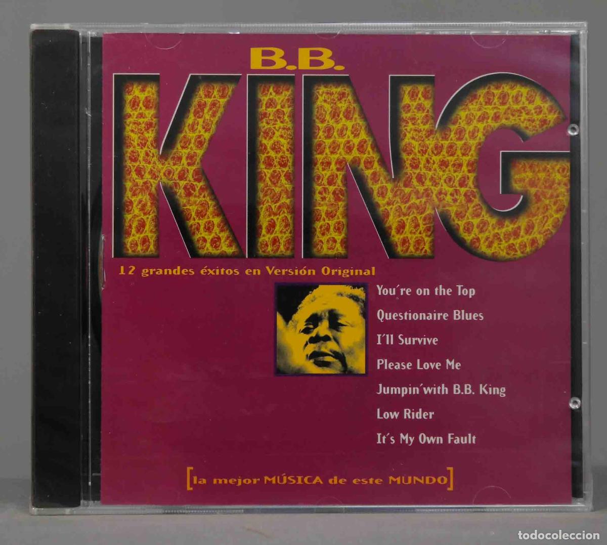 CDs de m&uacute;sica: CD. B.B. King &ndash; 12 Grandes &Eacute;xitos En Versi&oacute;n Original. PRECINTADO - Foto 1