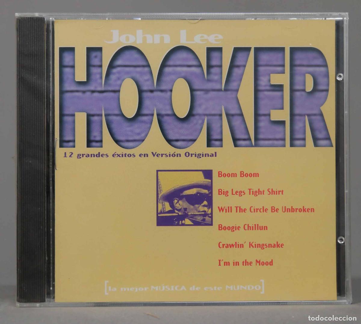 CDs de m&uacute;sica: CD. HOOKER &ndash; 12 Grandes &Eacute;xitos En Versi&oacute;n Original. PRECINTADO - Foto 1