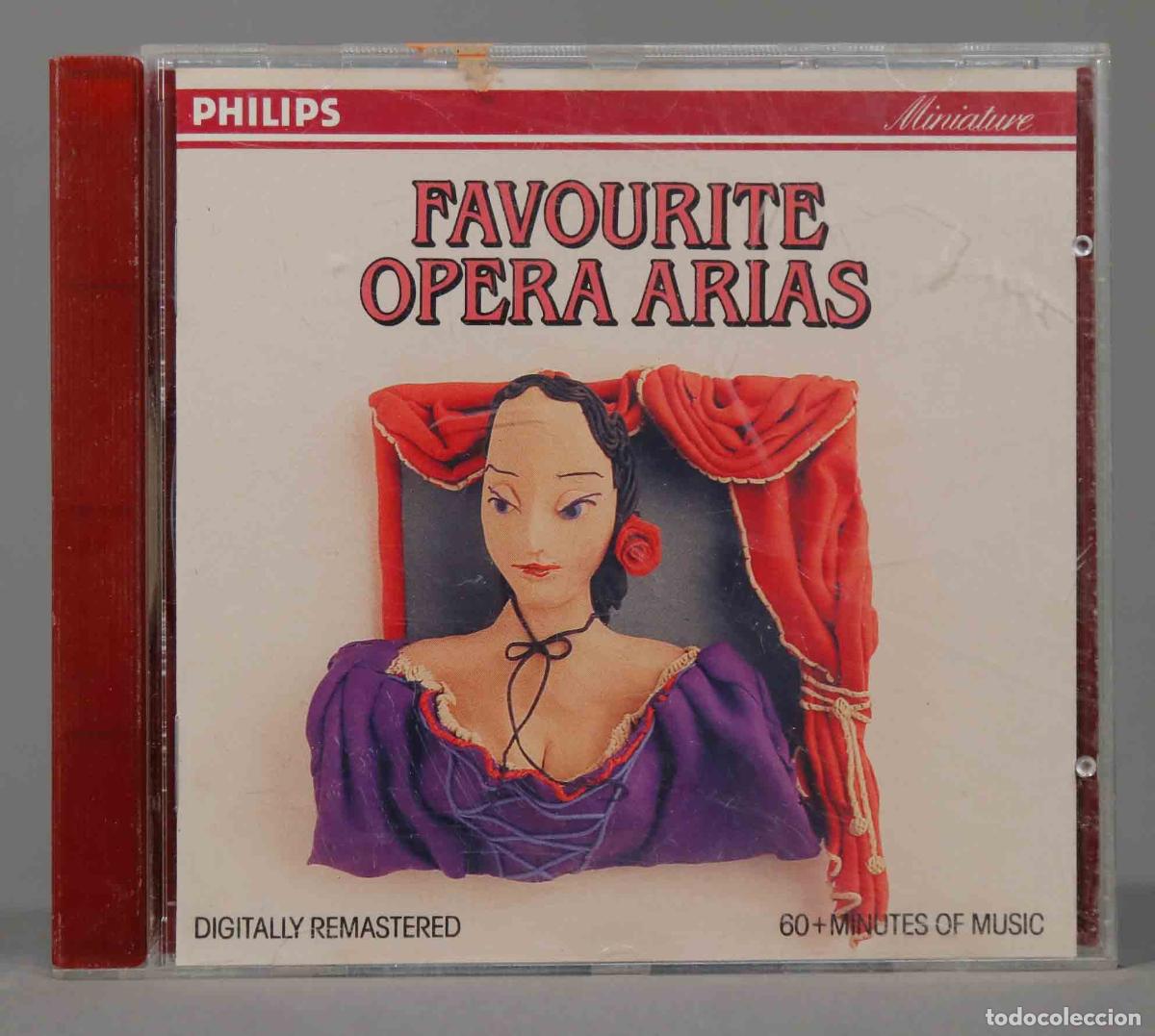 CDs de m&uacute;sica: CD. Favourite Opera Arias - Foto 1