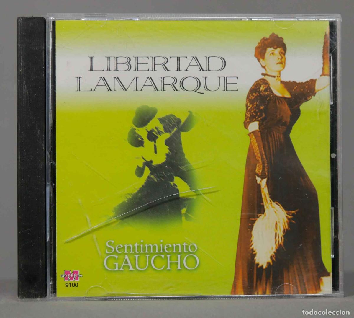 CDs de m&uacute;sica: CD. Libertad Lamarque &ndash; Sentimiento Gaucho - Foto 1