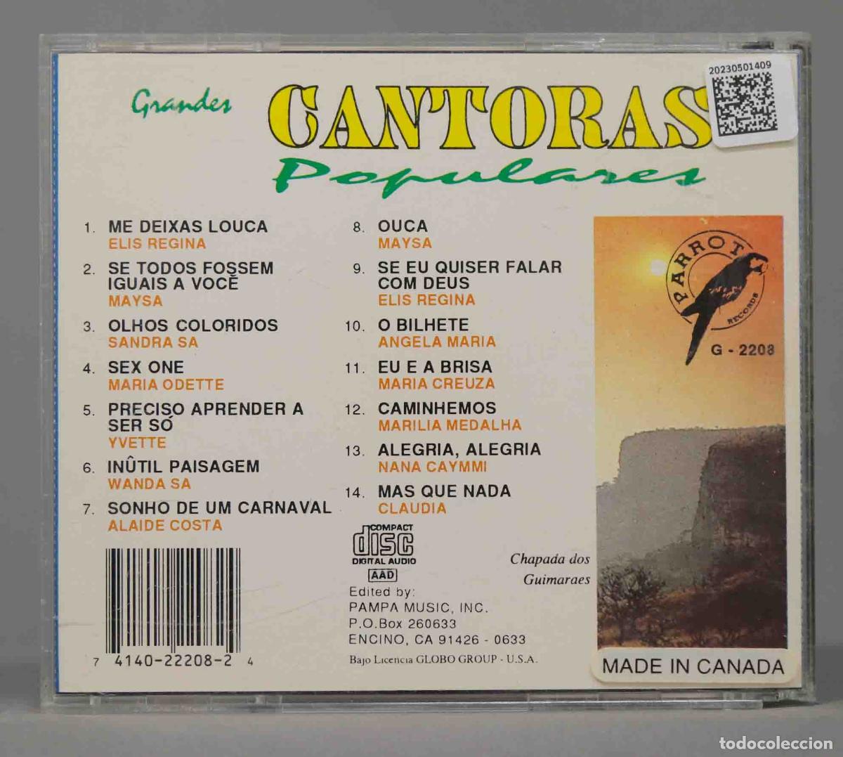 CDs de m&uacute;sica: CD. various &ndash; Grandes Cantoras Populares - Foto 2