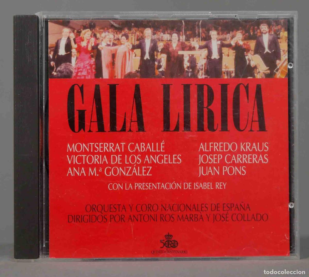 CDs de m&uacute;sica: CD. Various &ndash; Gala Lirica - Foto 1
