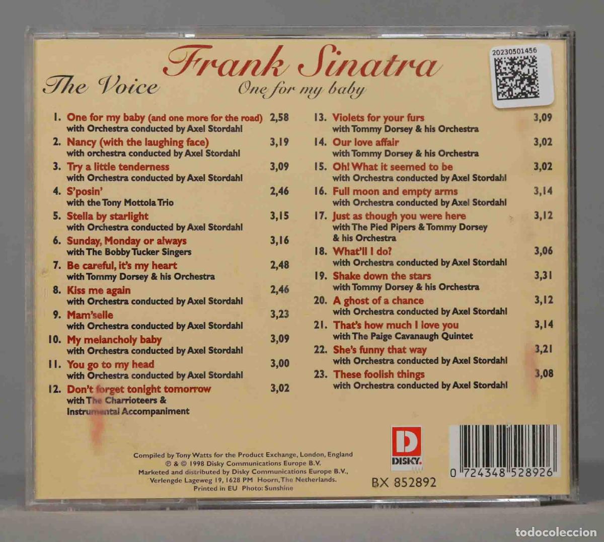 CDs de m&uacute;sica: 3 CD. Frank Sinatra The Voice - Foto 2
