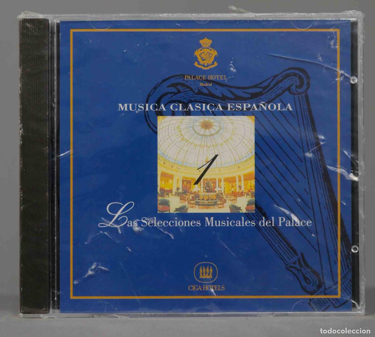 CD di Musica: CD. MUSICA CLASICA ESPA&Ntilde;OLA. SELECCIONES HOTEL PALACE. PRECINTADO