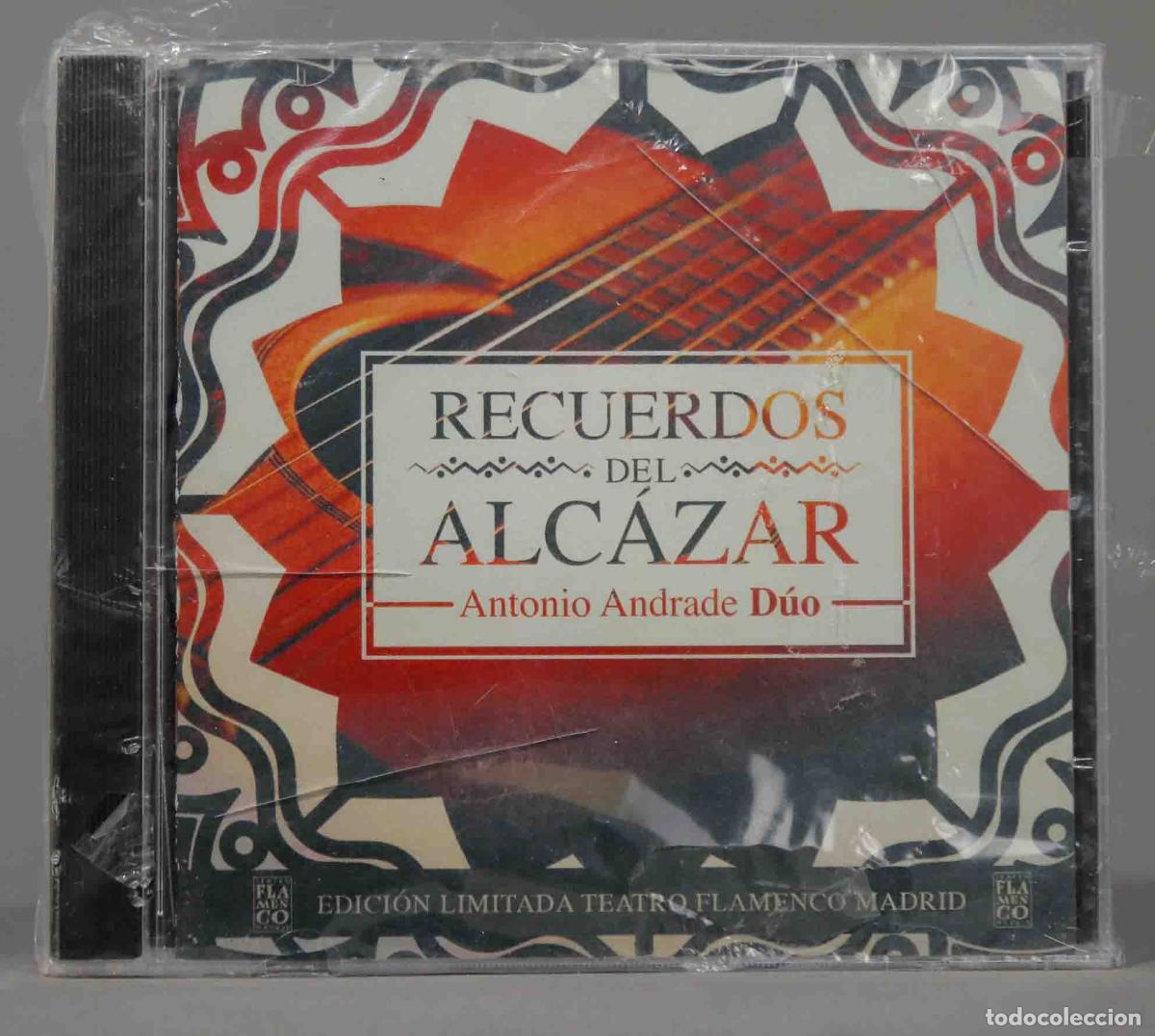 CDs de m&uacute;sica: CD. Antonio Andrade D&uacute;o &ndash; Recuerdos Del Alc&aacute;zar. PRECINTADO