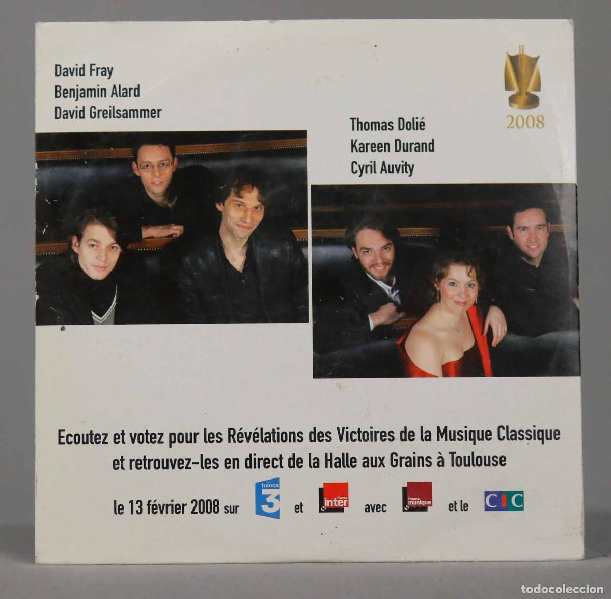 CDs de m&uacute;sica: CD. LES VICTOIRES DE LA MUSIQUE CLASSIQUE. REVELATIONS 2007
