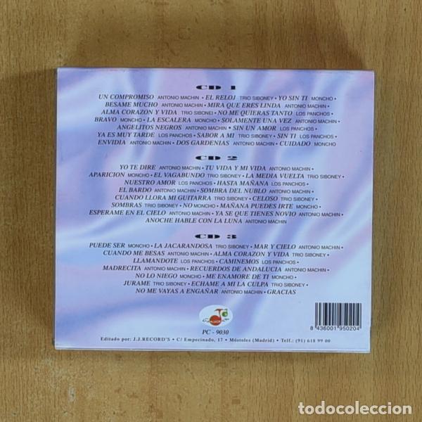CDs de m&uacute;sica: VARIOS - LOS BOLEROS INOLVIDABLES - 3 CD - Foto 2
