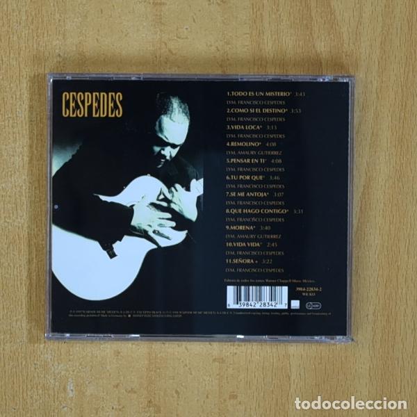 CDs de m&uacute;sica: FRANCISCO CESPEDES - VIDA LOCA - CD - Foto 2