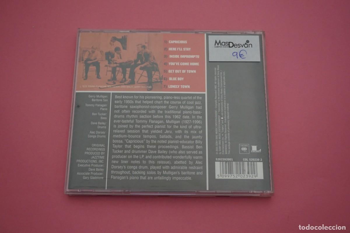 CDs de m&uacute;sica: CD/ JERU - GERRY MULLIGAN - Foto 3